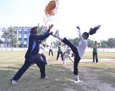 Self defence training to girls